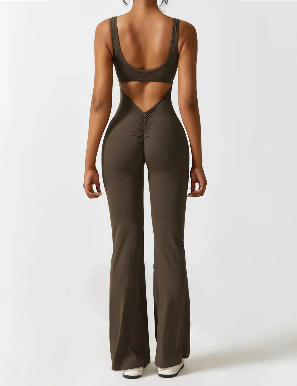 Elina™ | Jumpsuit med V-rygg