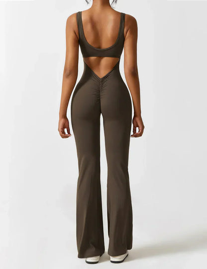 Elina™ | Jumpsuit med V-rygg