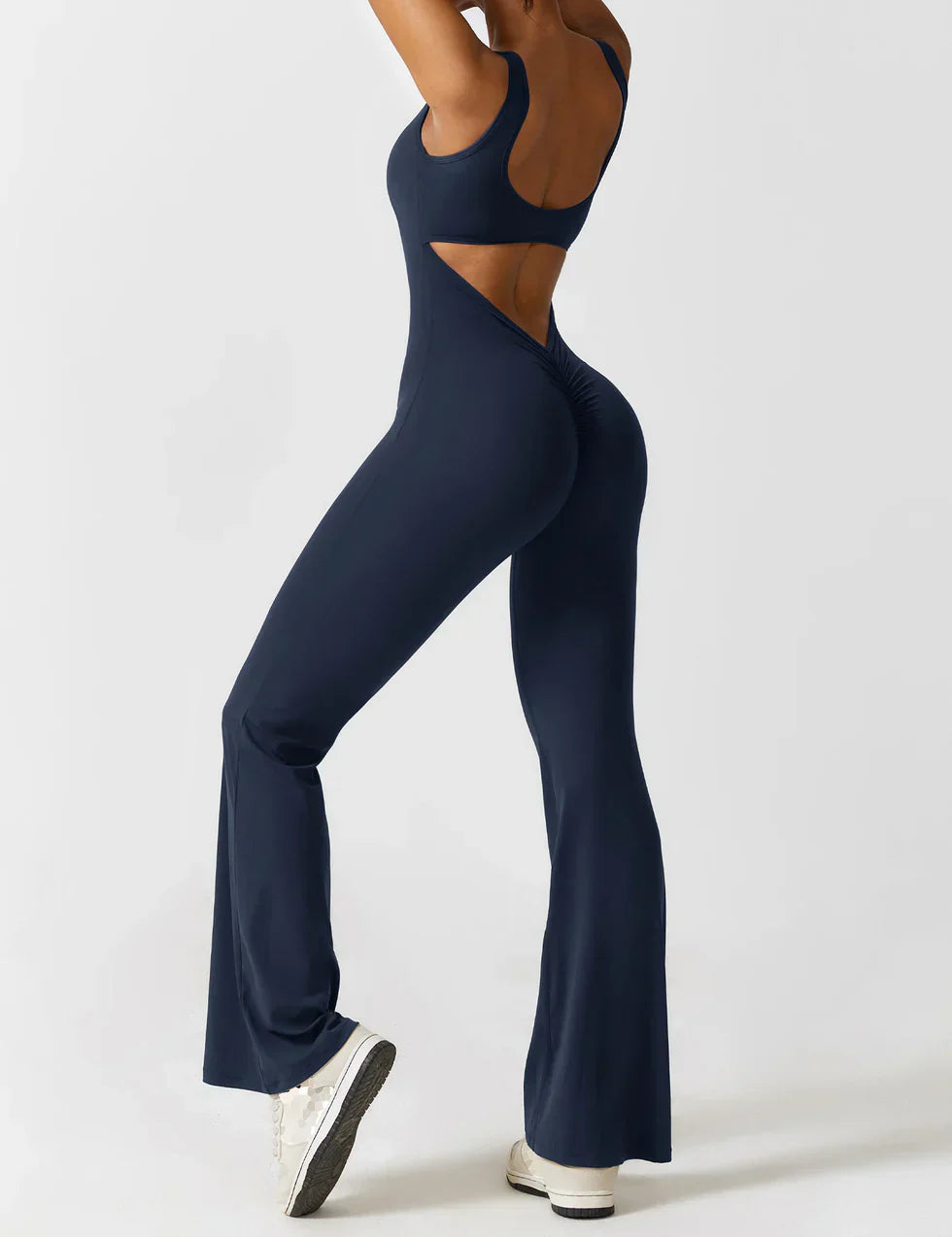 Elina™ | Jumpsuit med V-rygg