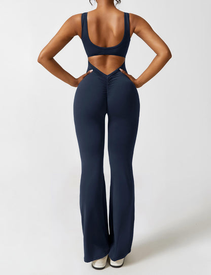 Elina™ | Jumpsuit med V-rygg