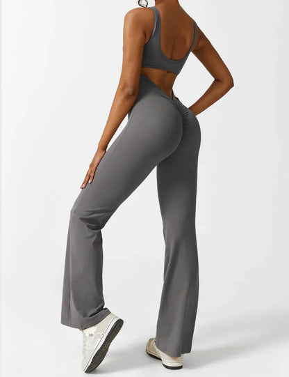 Elina™ | Jumpsuit med V-rygg