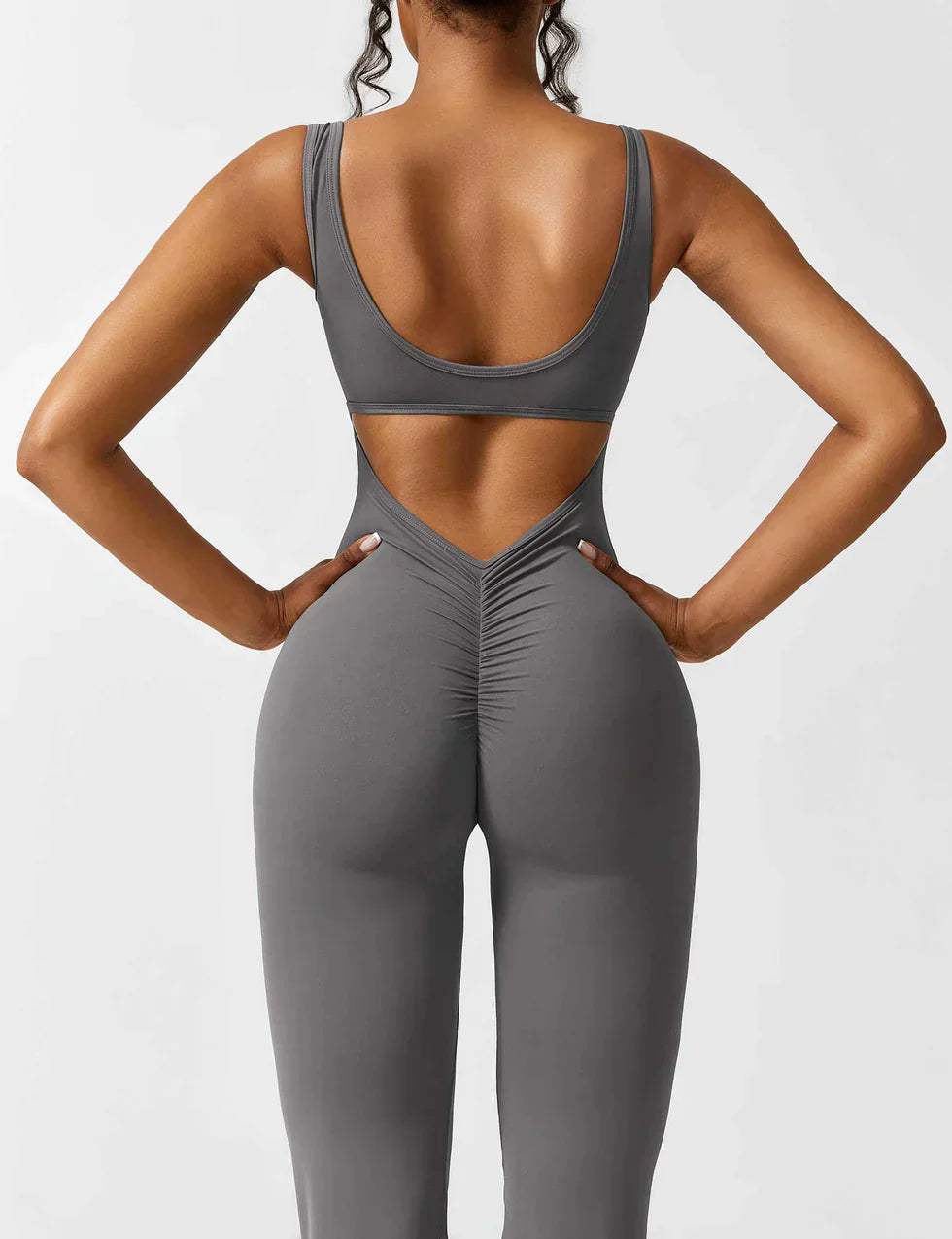 Elina™ | Jumpsuit med V-rygg