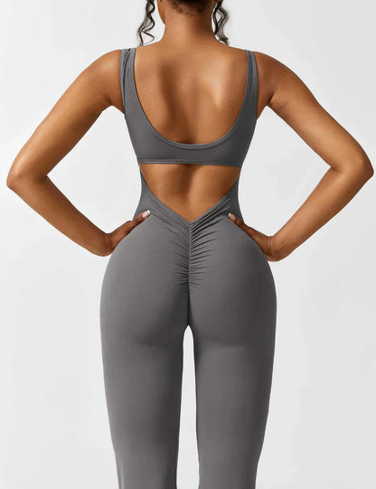 Elina™ | Jumpsuit med V-rygg