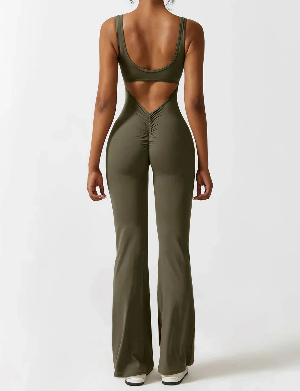 Elina™ | Jumpsuit med V-rygg