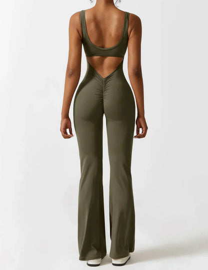 Elina™ | Jumpsuit med V-rygg