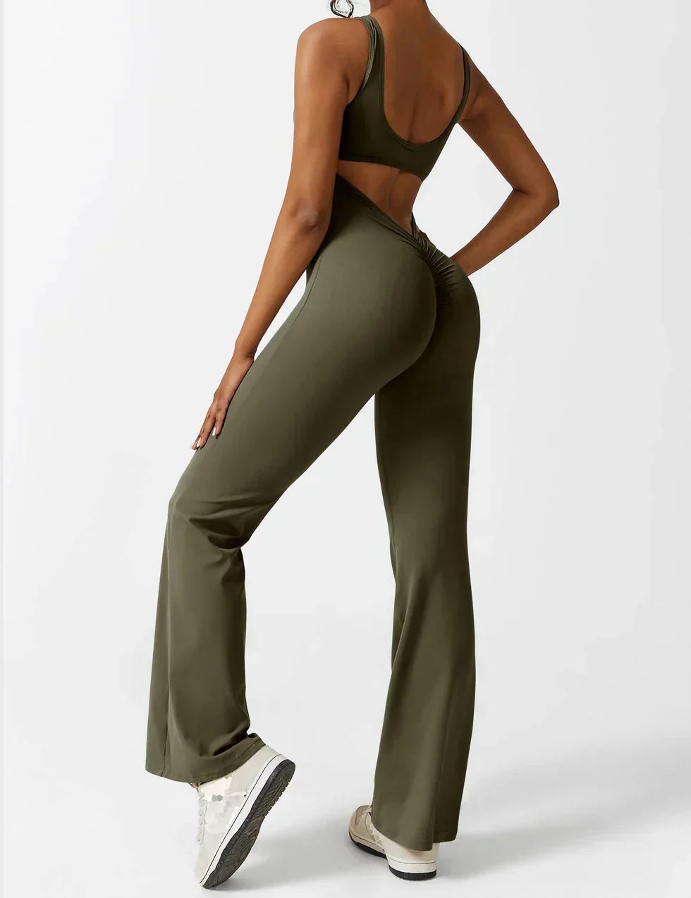 Elina™ | Jumpsuit med V-rygg