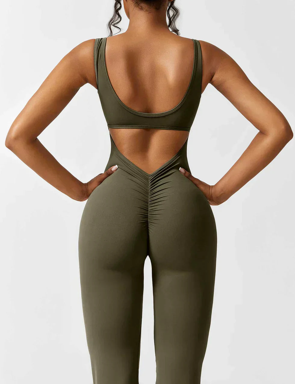Elina™ | Jumpsuit med V-rygg