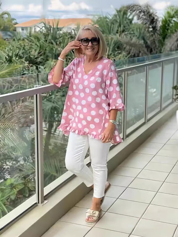 Johanna™ | Elegant vintage-topp
