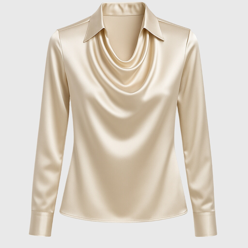 Élégance Satinée™ – Blus i Lyxig Satin
